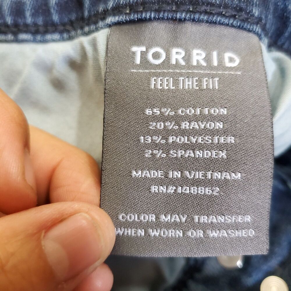Torrid Jegging Super Soft Jeans Size 30R - Picture 6 of 7